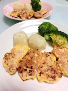 ◯鶏むね肉の塩麹漬けピカタ◯-レシピのメイン写真