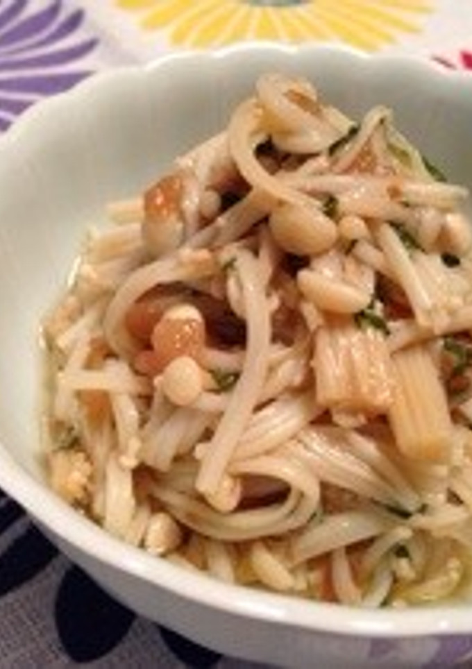 3分クッキング♪簡単えのきのさっぱり佃煮-レシピのメイン写真