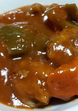 簡単ヘルシー☆豚こまで酢豚-レシピのメイン写真