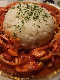 イカとベーコンのトマト煮 アレンジ版-レシピのメイン写真