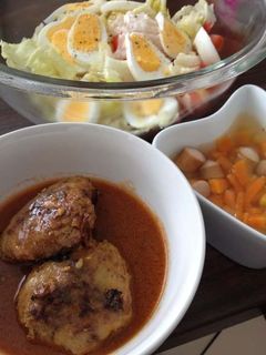 煮込みハンバーグ-レシピのメイン写真