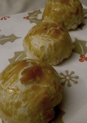 *中華。大豆のクリーム饅頭*-レシピのメイン写真