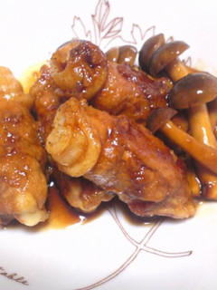 肉巻きin梅&チーズ♪照り焼き-レシピのメイン写真