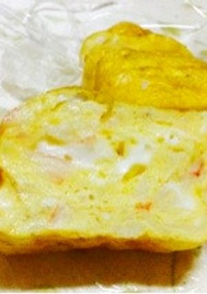 お弁当に♡カニカマ入り卵焼き-レシピのメイン写真