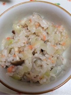 とっても簡単♪朝食リゾット-レシピのメイン写真