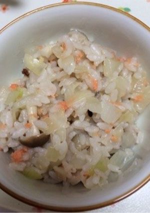とっても簡単♪朝食リゾット-レシピのメイン写真