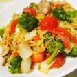 熊本産トマトと野菜の塩焼きそば