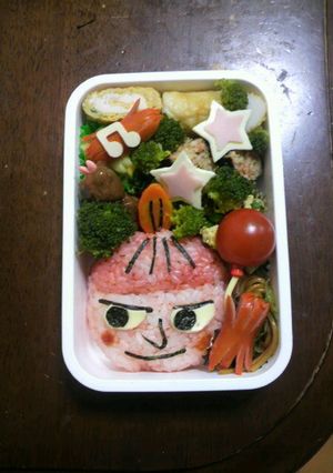 キャラ弁当 ムーミンキャラのミィ-レシピのメイン写真