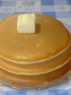 手作りHMで簡単♪ふわふわホットケーキ♡-レシピのメイン写真