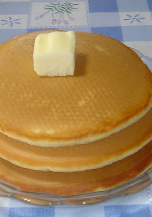 手作りHMで簡単♪ふわふわホットケーキ♡-レシピのメイン写真