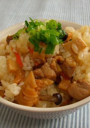 竹の子五目ご飯♪-レシピのメイン写真