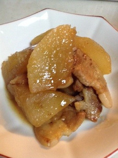 こってり大根と豚肉の生姜煮。-レシピのメイン写真