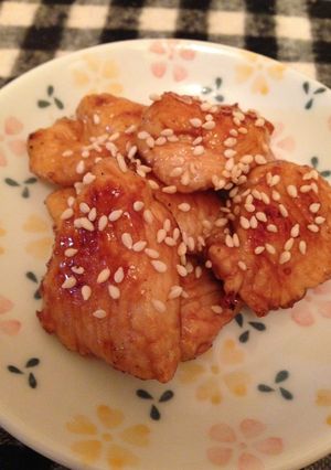鶏胸肉の照り焼き〜-レシピのメイン写真