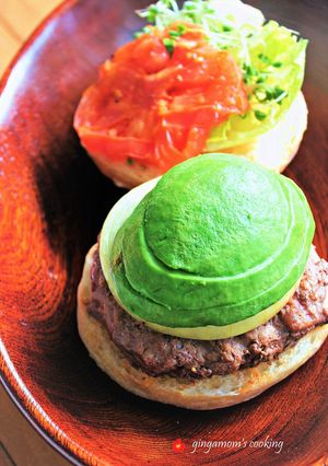 ホットプレートで♪ハンバーガー@うち-レシピのメイン写真