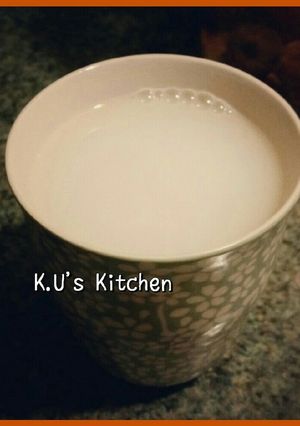 HOTカルピス~梅酒入り~-レシピのメイン写真