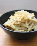 もやし（レンジもやし）のゴマ味噌和え