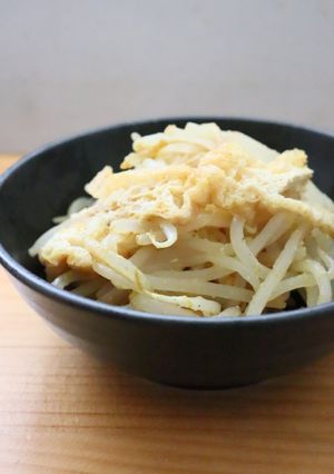 もやし（レンジもやし）のゴマ味噌和え-レシピのメイン写真