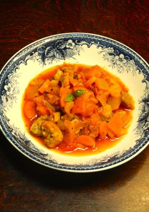 豚肉と野菜の炒め煮・ワンパン簡単-レシピのメイン写真