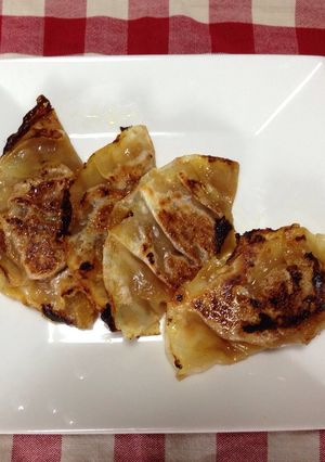 余ったカレーde餃子♫-レシピのメイン写真