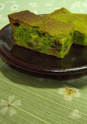 パウンド型で作る抹茶ブラウニー-レシピのメイン写真