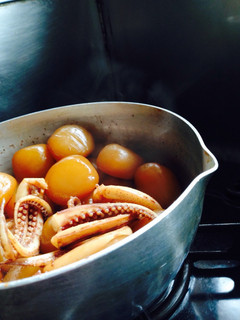 簡単 玉こんにゃく煮-レシピのメイン写真