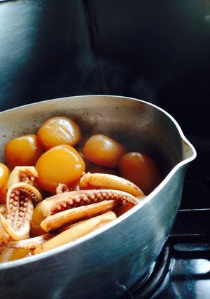 簡単 玉こんにゃく煮-レシピのメイン写真