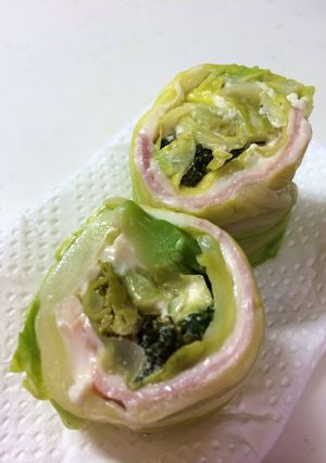 簡単キャベツのクルクル巻き☆彡-レシピのメイン写真