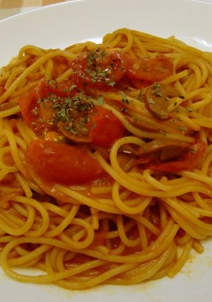 ★レトルトでも美味しい＊ナポリタン＊へ♪-レシピのメイン写真