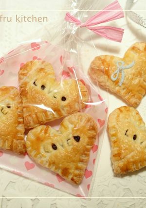 友チョコに♪子どもと作る簡単チョコパイ-レシピのメイン写真