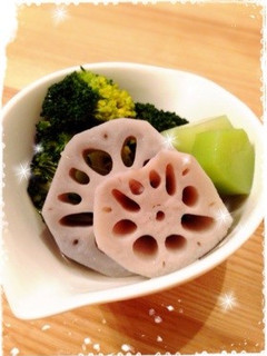 話題の副菜作り置き②料亭の蓮根のおひたし-レシピのメイン写真