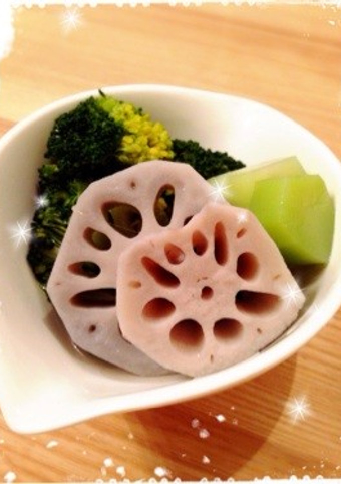 話題の副菜作り置き②料亭の蓮根のおひたし-レシピのメイン写真