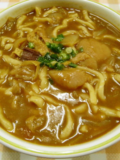 ★手打ちうどんで*カレーうどん*です。♪-レシピのメイン写真