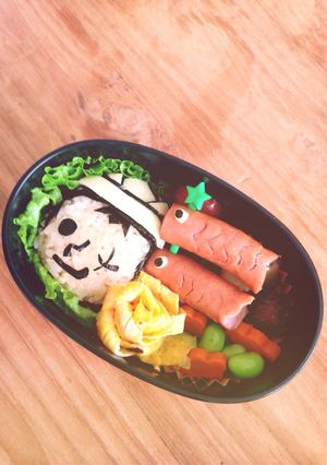 ワンピース♪ゾロ★キャラ弁-レシピのメイン写真