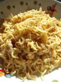 チャーハン味のやきそば！チャーメン(^o-レシピのメイン写真