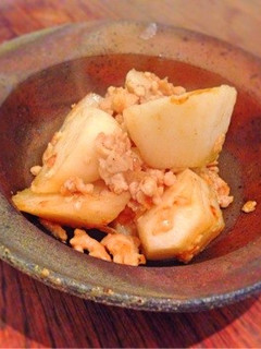 ほっこり山芋と鶏挽肉のそぼろ煮‼︎-レシピのメイン写真