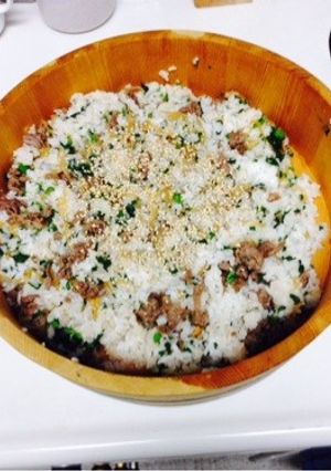 すき焼き風まぜごはん-レシピのメイン写真