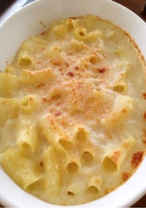 ショートパスタのポテトスープグラタン-レシピのメイン写真