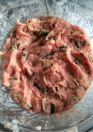豚ひき肉で、ガッツリ肉団子！-レシピのメイン写真