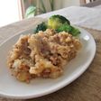 じゃが芋と豚ひき肉の和風マッシュポテト風