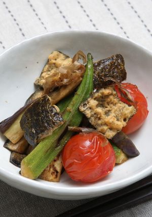 のり天と野菜の焼びたし-レシピのメイン写真