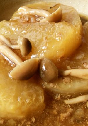 活力なべで大根のそぼろ煮-レシピのメイン写真
