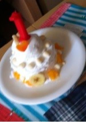 一歳のお誕生日ケーキ✾離乳食-レシピのメイン写真