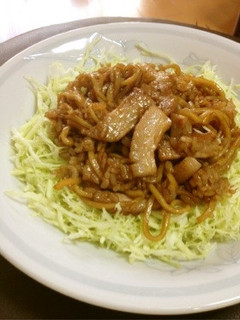 四日市トンテキ風そばめし-レシピのメイン写真