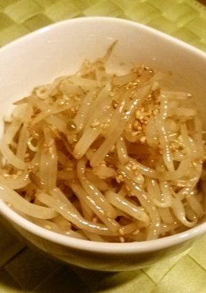 ◆簡単副菜♡もやしのごまポンズナムル◆-レシピのメイン写真