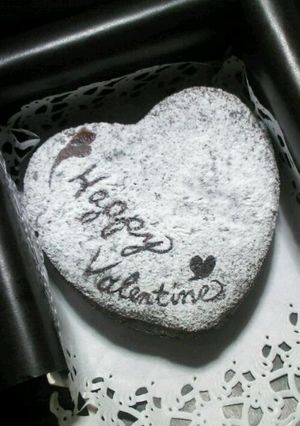 チョコたっぷり甘さ控えめガトーショコラ-レシピのメイン写真