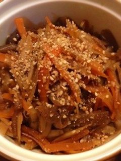 金平牛蒡-レシピのメイン写真