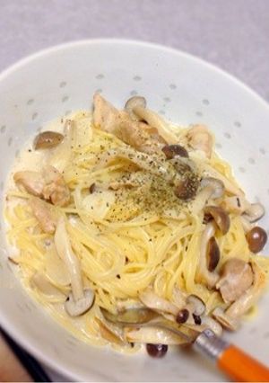 簡単！牛乳でクリームパスタソース-レシピのメイン写真