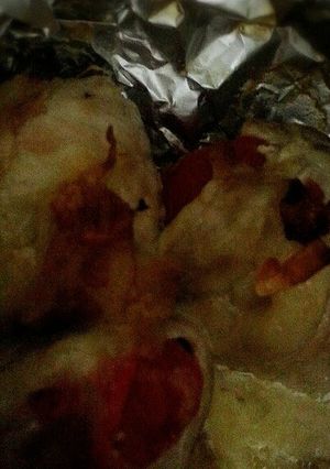 簡単！ホイルでチーズとトマトの豚肉巻き-レシピのメイン写真