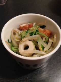 簡単!もやしと豆苗の柚子胡椒おひたし-レシピのメイン写真
