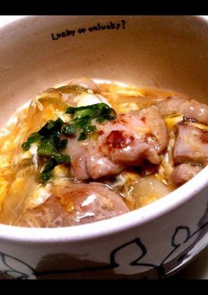 ずぼらさんでも*ふわとろ親子丼-レシピのメイン写真